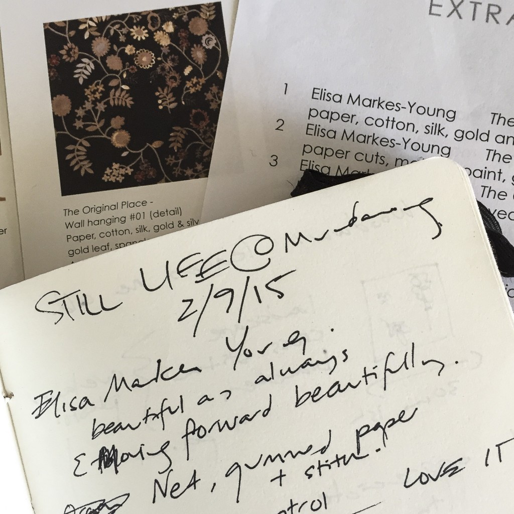 notes on still life - elisa