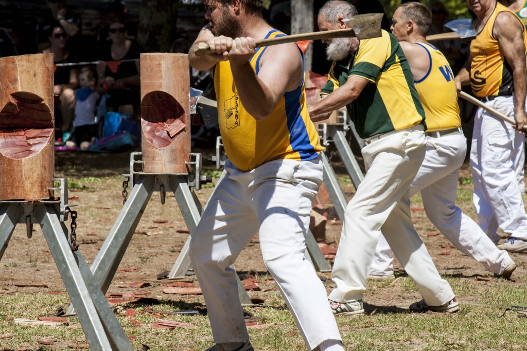 the dwellingup log chop 2016