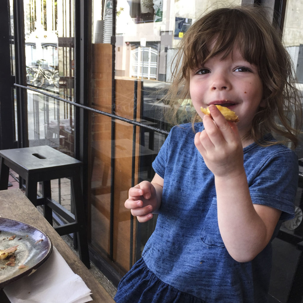 portugese custard tarts at The Attic