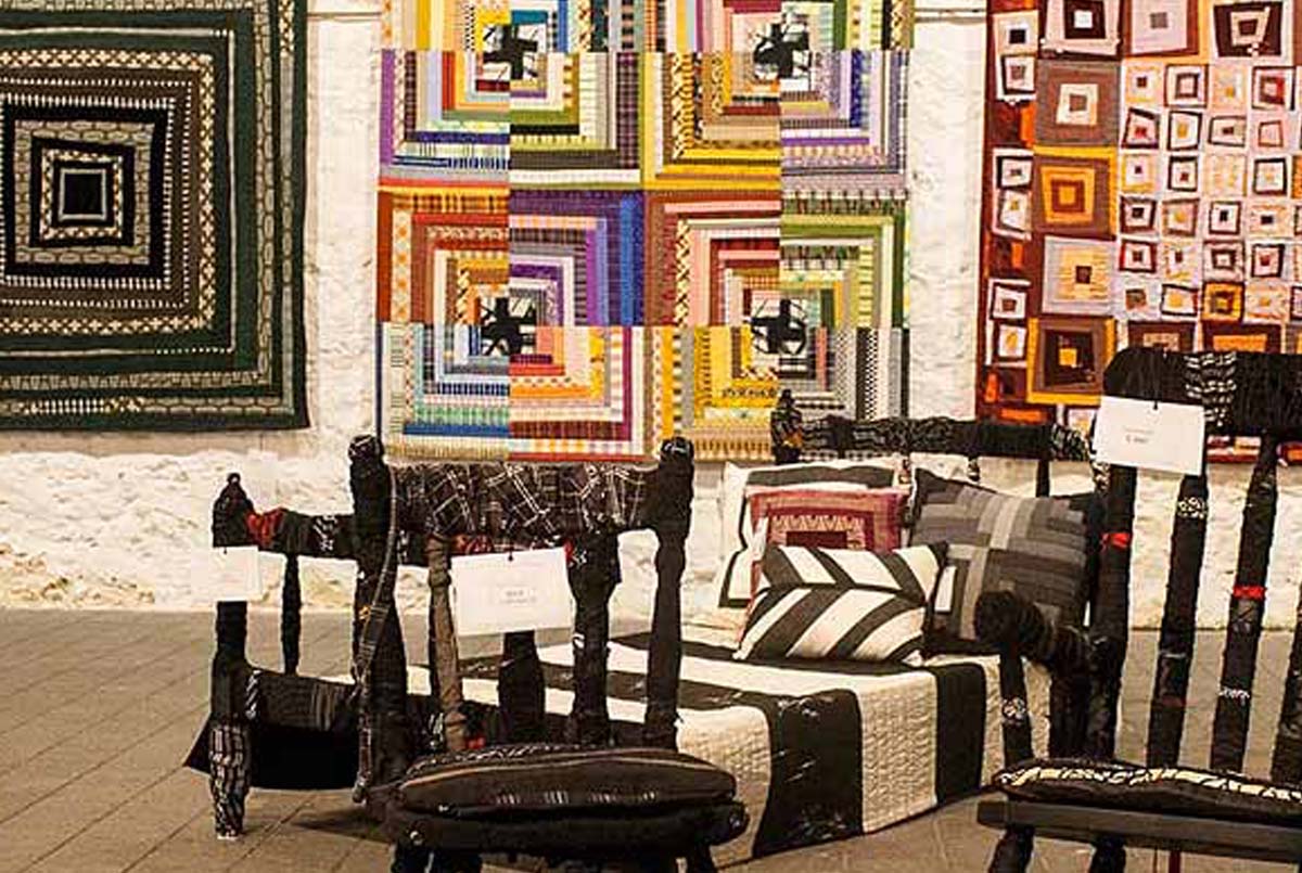 Jan Mullen SALVAGE/SELVEDGE quilts