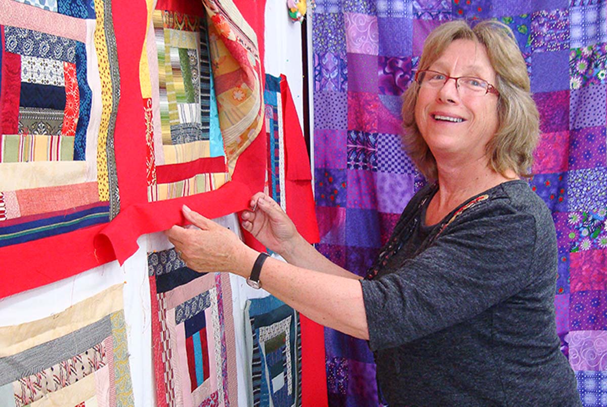 Jan Mullen SALVAGE/SELVEDGE quilts